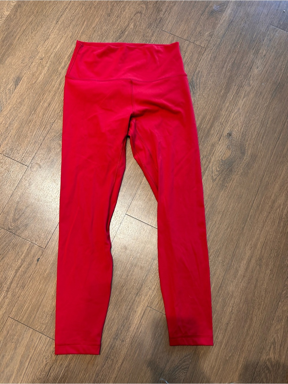 Women’s HeyNuts Bright Red High-Waisted Leggings
